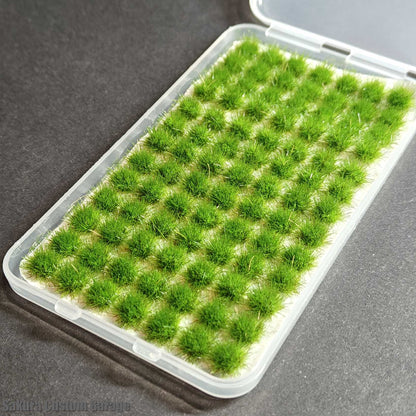 1/64 Self-Adhesive Grass Tufts – Summer Green (91 pcs)