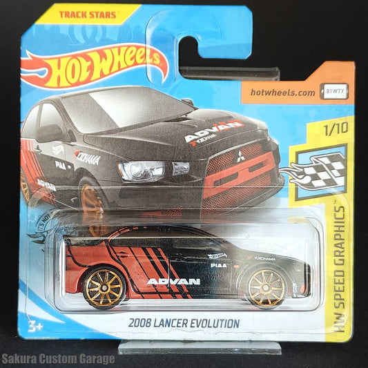 Hot Wheels - 2008 Mitsubishi Lancer Evolution (2020) 1/10 HW Speed Graphics 69/250