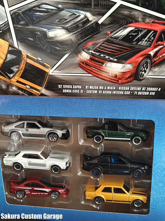 Hot Wheels: Japanese Car Culture Themed Multipack (2025)