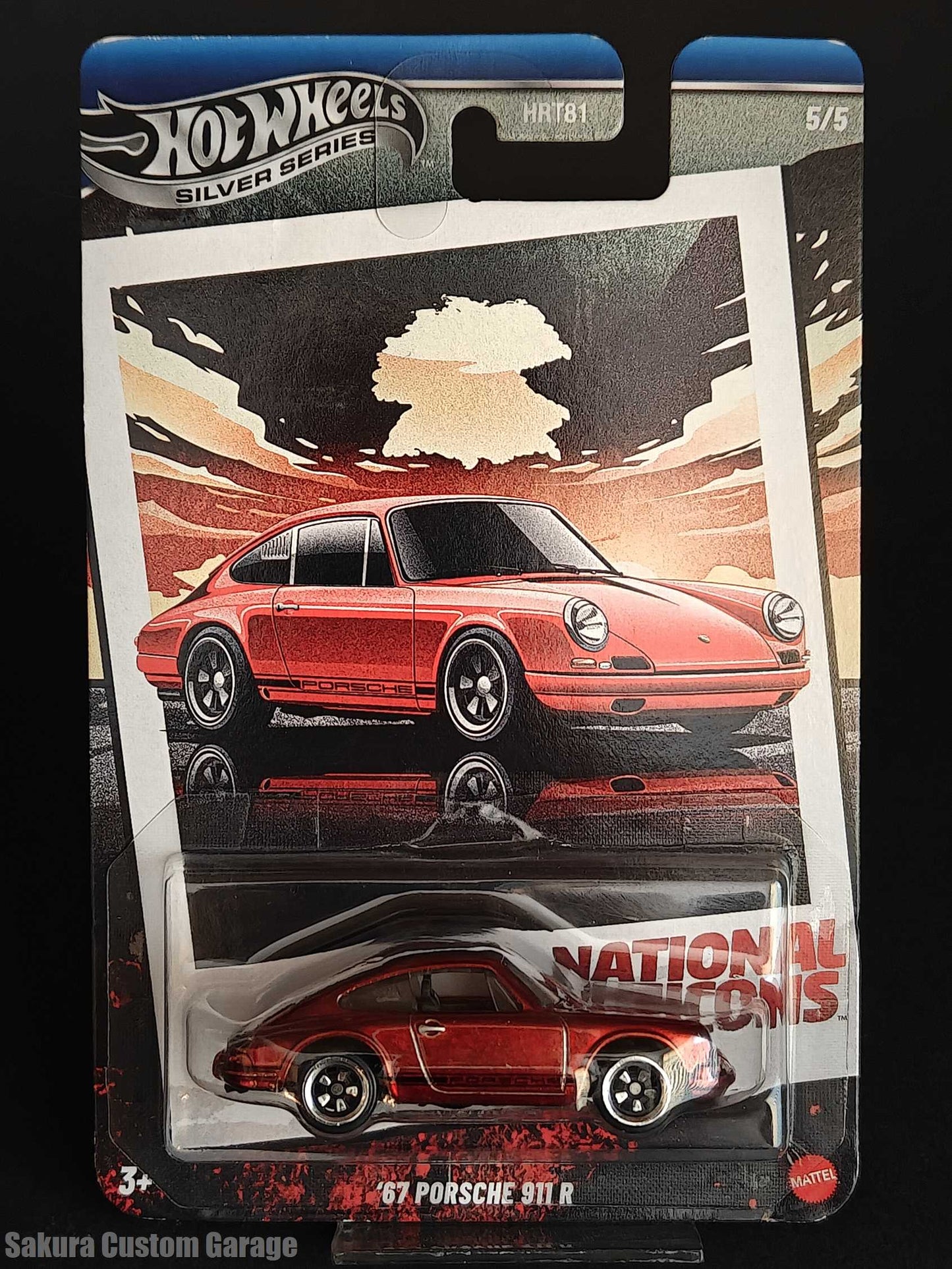 Hot Wheels - '67 Porsche 911 R  ( CHASE 2025) National Icons 5/5