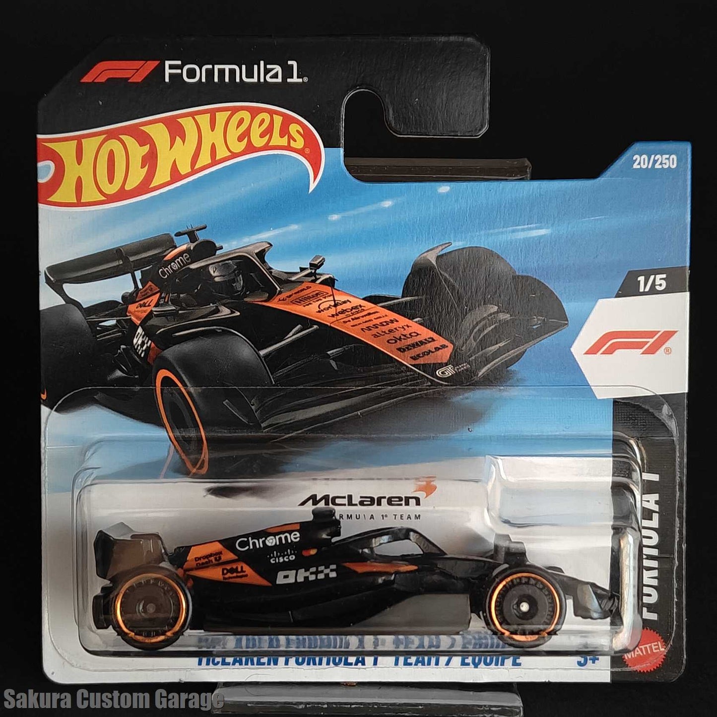 Hot Wheels - McLaren Formula 1 Team (2026) 1/5 Formula 1  20/250