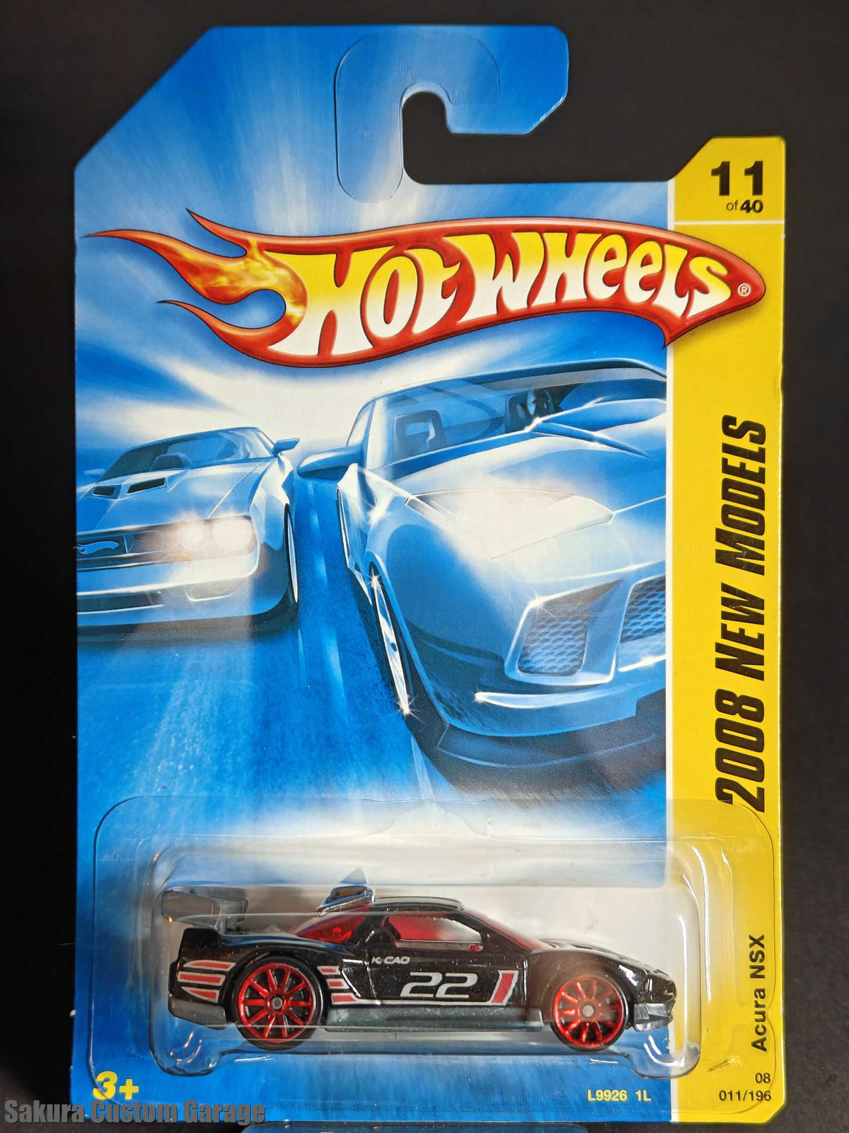Hot Wheels - Acura NSX (2008) 11/40 2008 First Editions 11/196