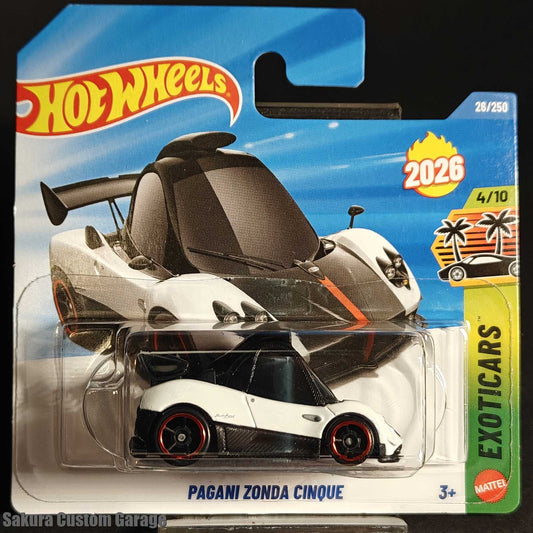 Hot Wheels - Pagani Zonda Cinque (2026) 4/10 Exoticars 26/250