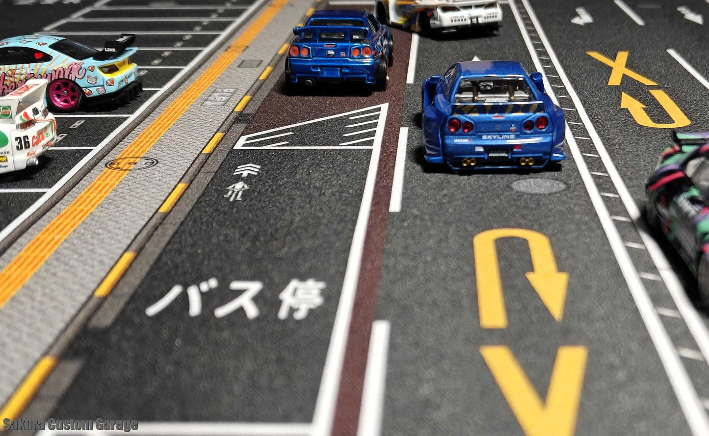 1/64 Parking Pad - Desk Mat (Type 3 - Japan)  500mm x 800mm