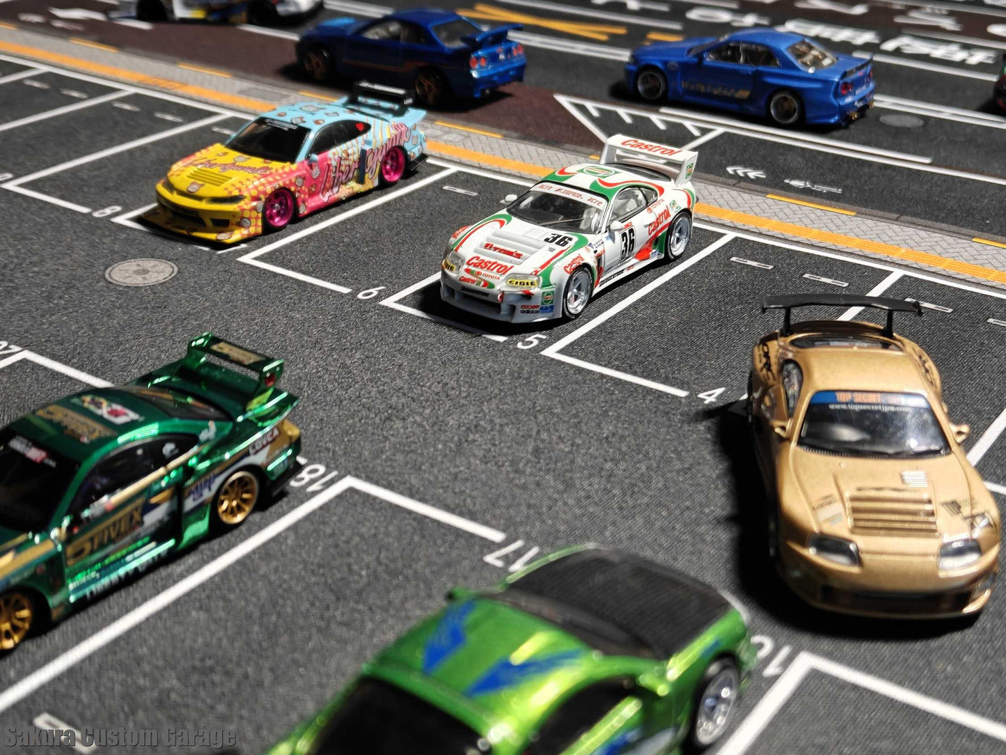 1/64 Parking Pad - Desk Mat (Type 3 - Japan)  500mm x 800mm