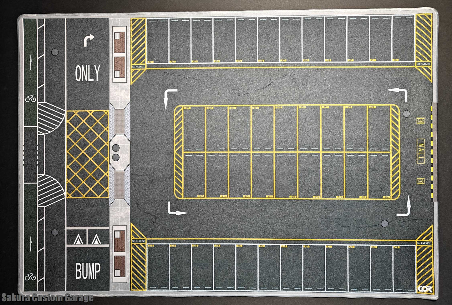 1/64 Parking Pad - Desk Mat (Type 2 - New York)  500mm x 800mm