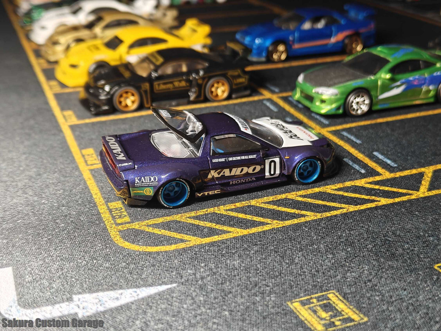 1/64 Parking Pad - Desk Mat (Type 2 - New York)  500mm x 800mm