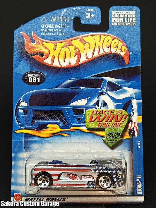 Hot Wheels - Deora II (2002) 3/4 Star‑Spangled #081