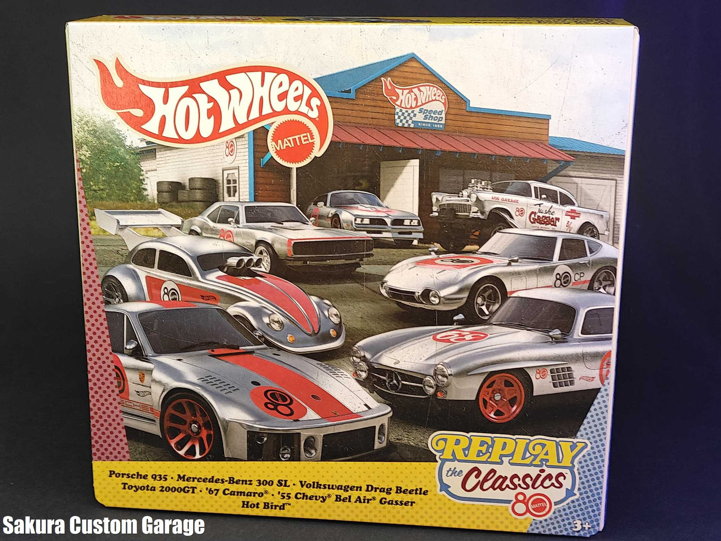 Hot Wheels: Replay the Classics Multipack (2025) ZAMAC - 80th Anniversary