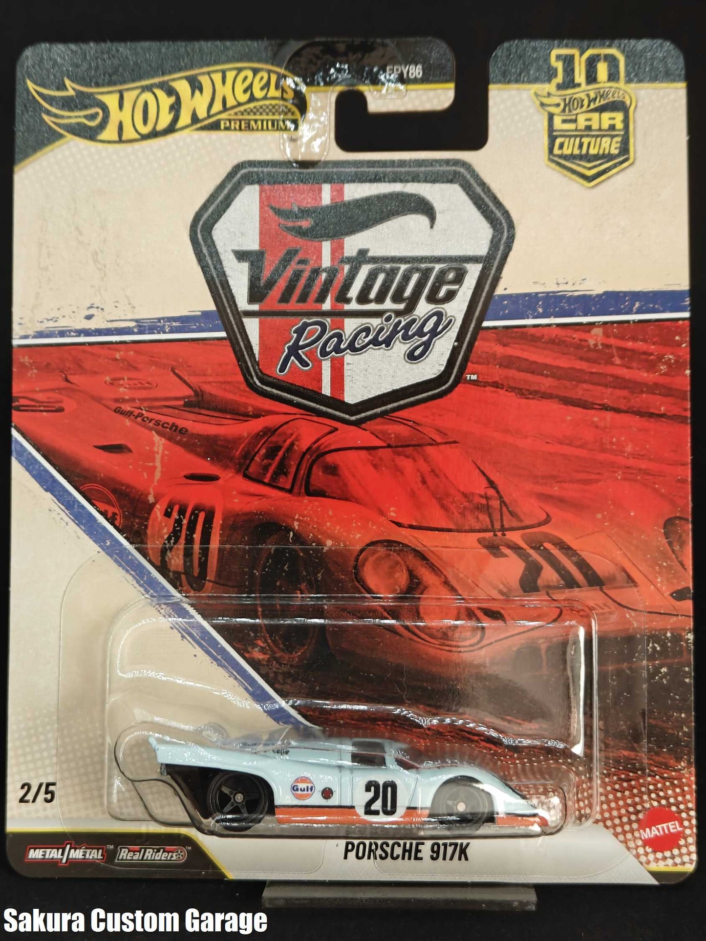 Hot Wheels - Porsche 917K GULF  (2026) - Car Culture: Vintage Racing 2/5