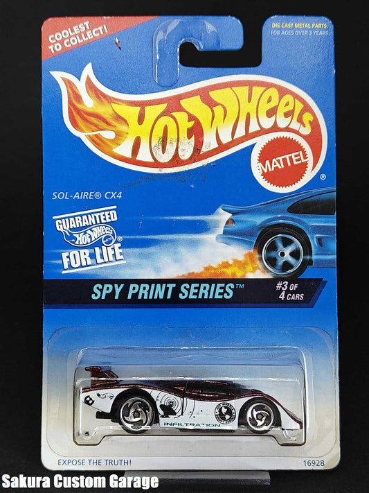 Hot Wheels - Sol-Aire CX4 (1997) 3/4 Spy Print  #555