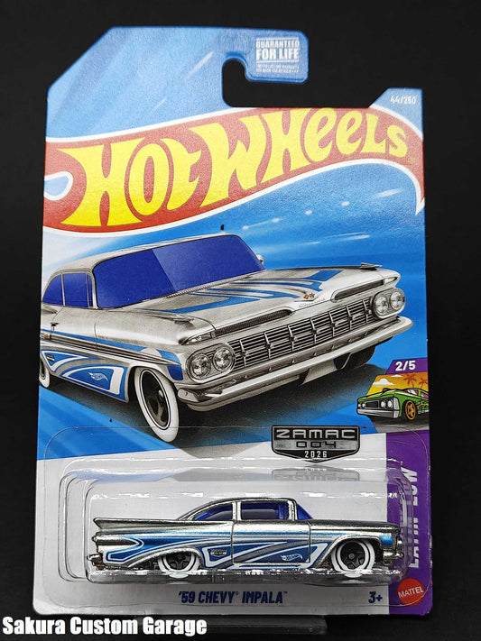 Hot Wheels: '59 Chevy Impala (ZAMAC 2025)  #004 Layin' Low (Walmart Exclusive)