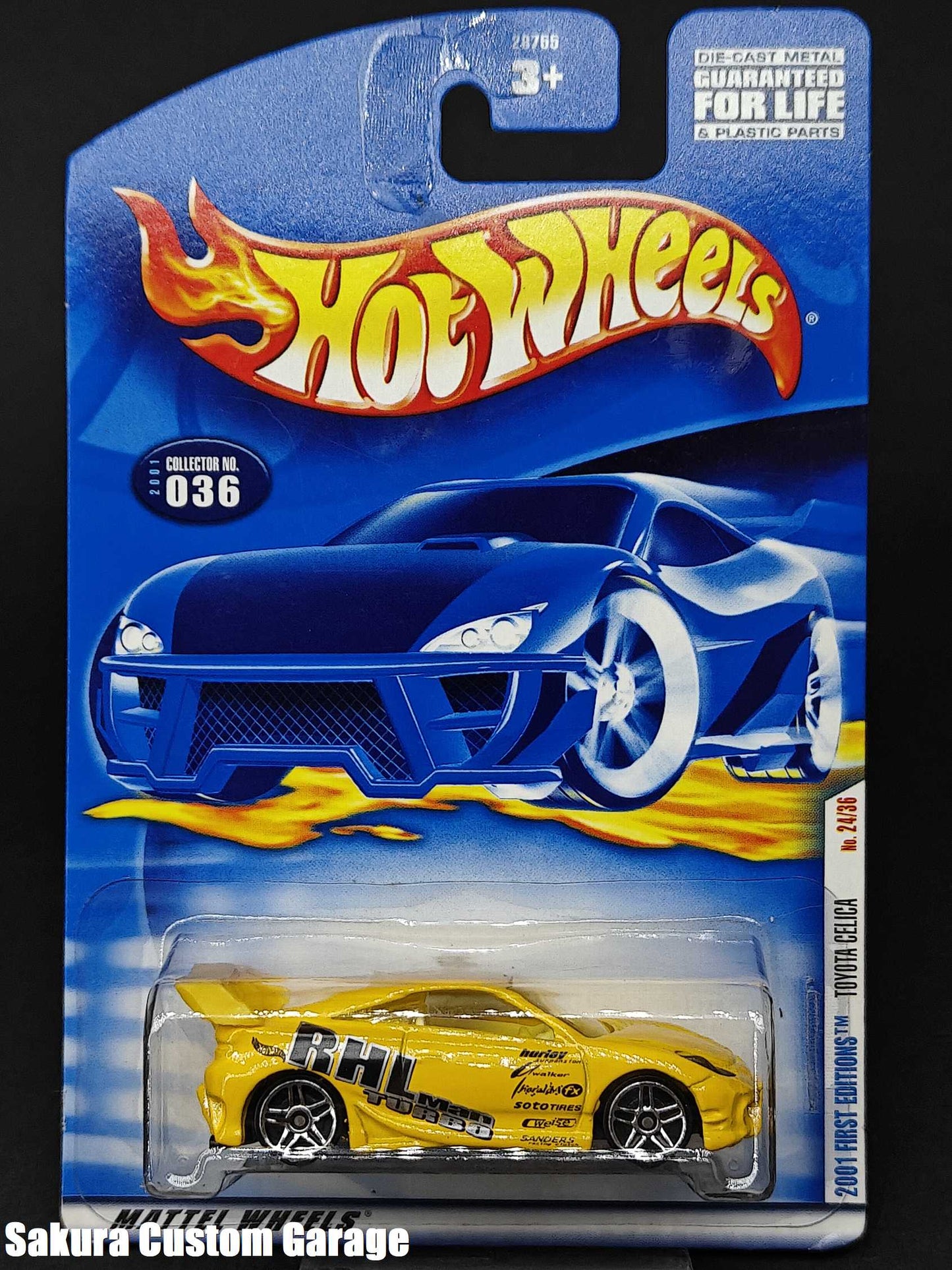 Hot Wheels - Toyota Celica (2001) 24/36 First Editions #036