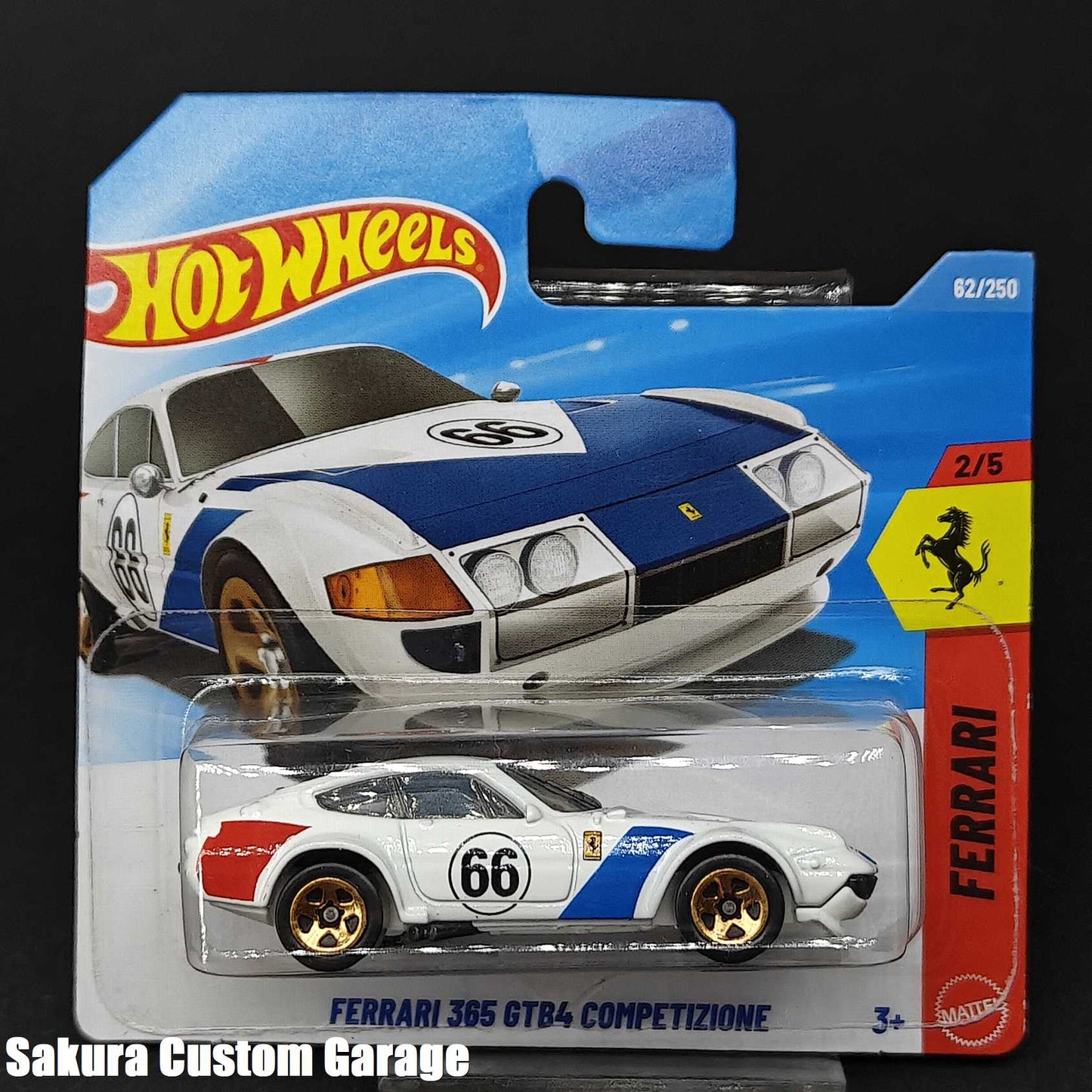 Hot Wheels - Ferrari 365 GTB4 Compenzione  (2026) 2/5 Ferrari 62/250