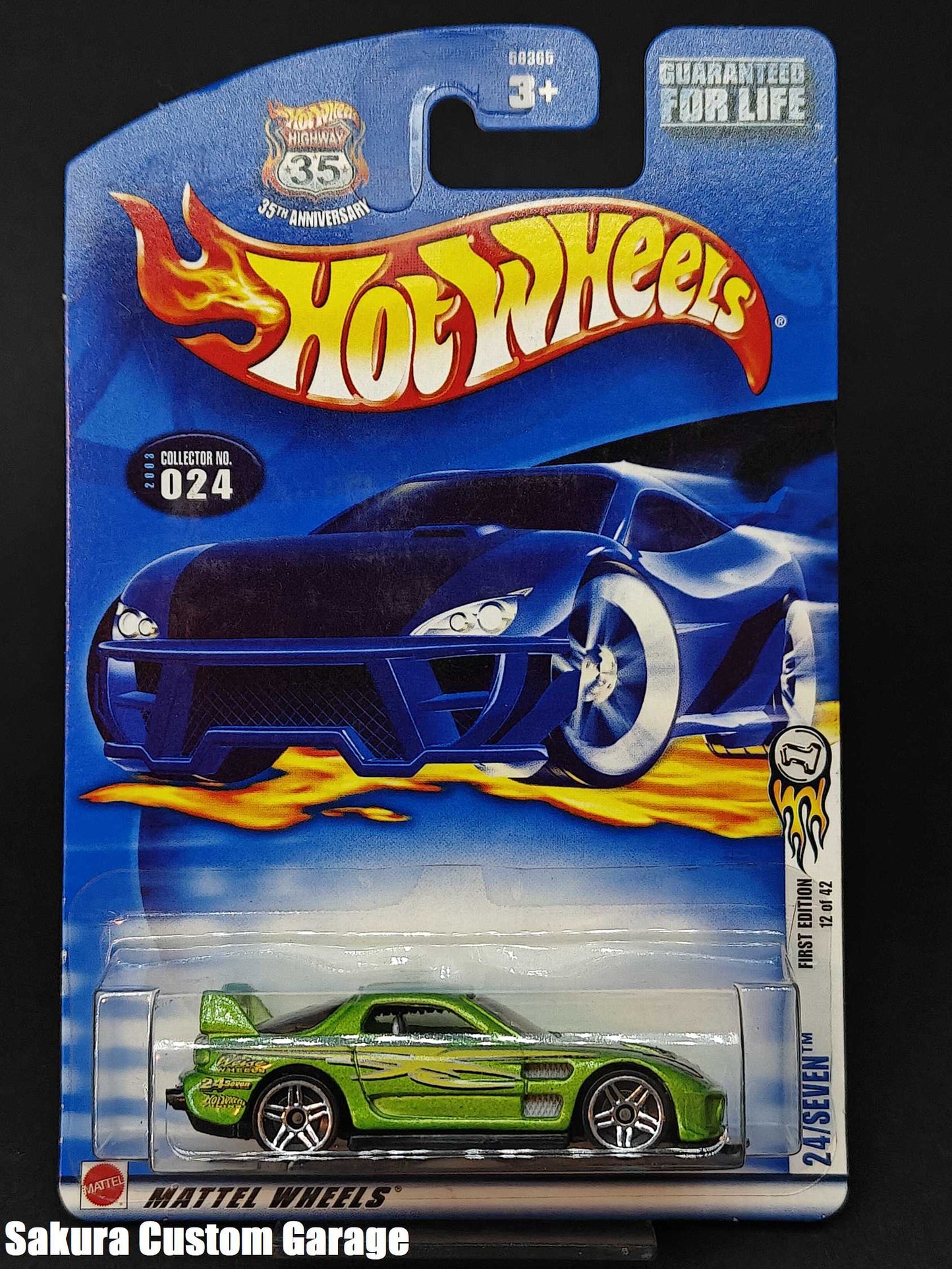 Hot Wheels - 24/Seven  (2003) 12/24 First Edition #024