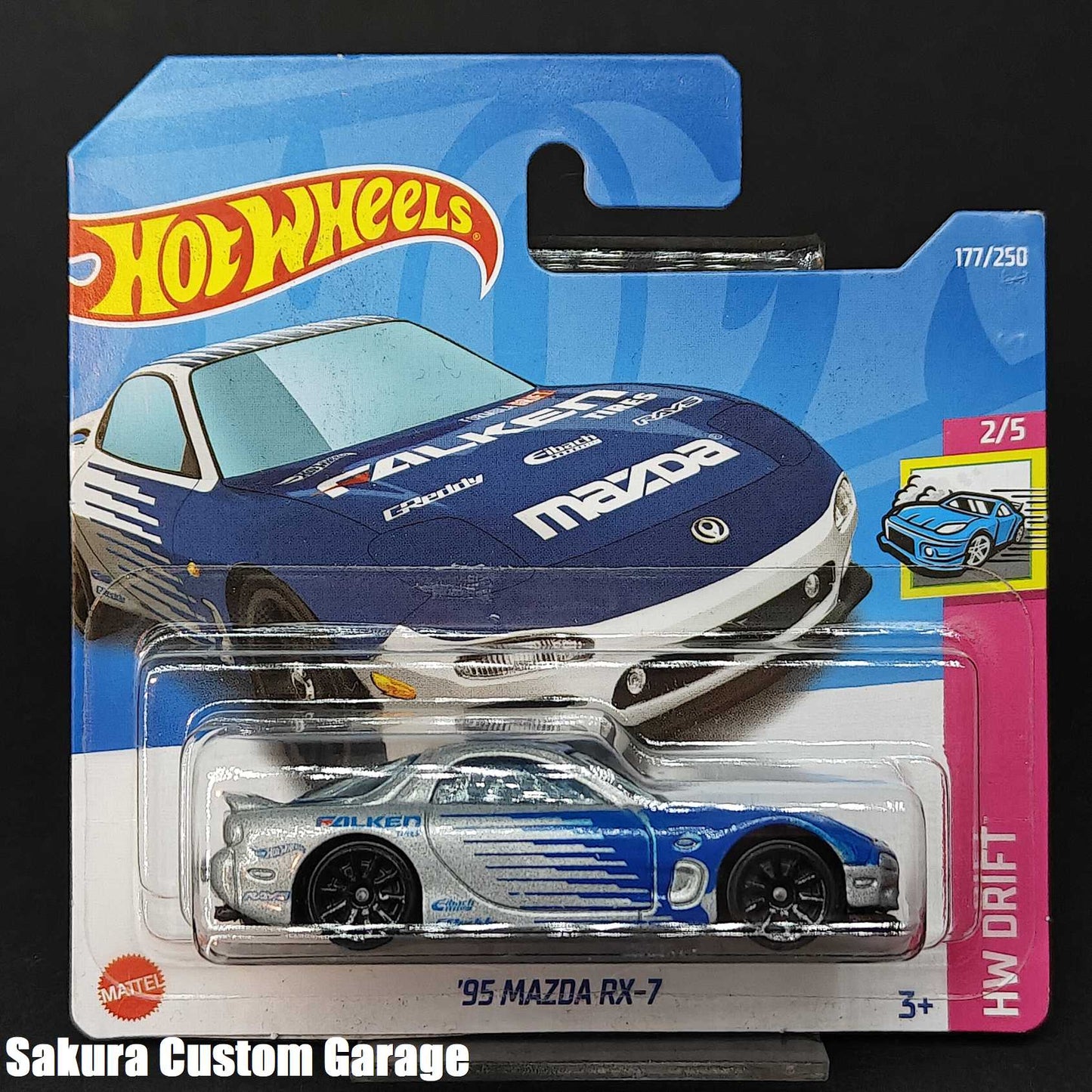 Hot Wheels - '95 Mazda RX-7 Falken (2022) 2/5 HW Drift 177/250