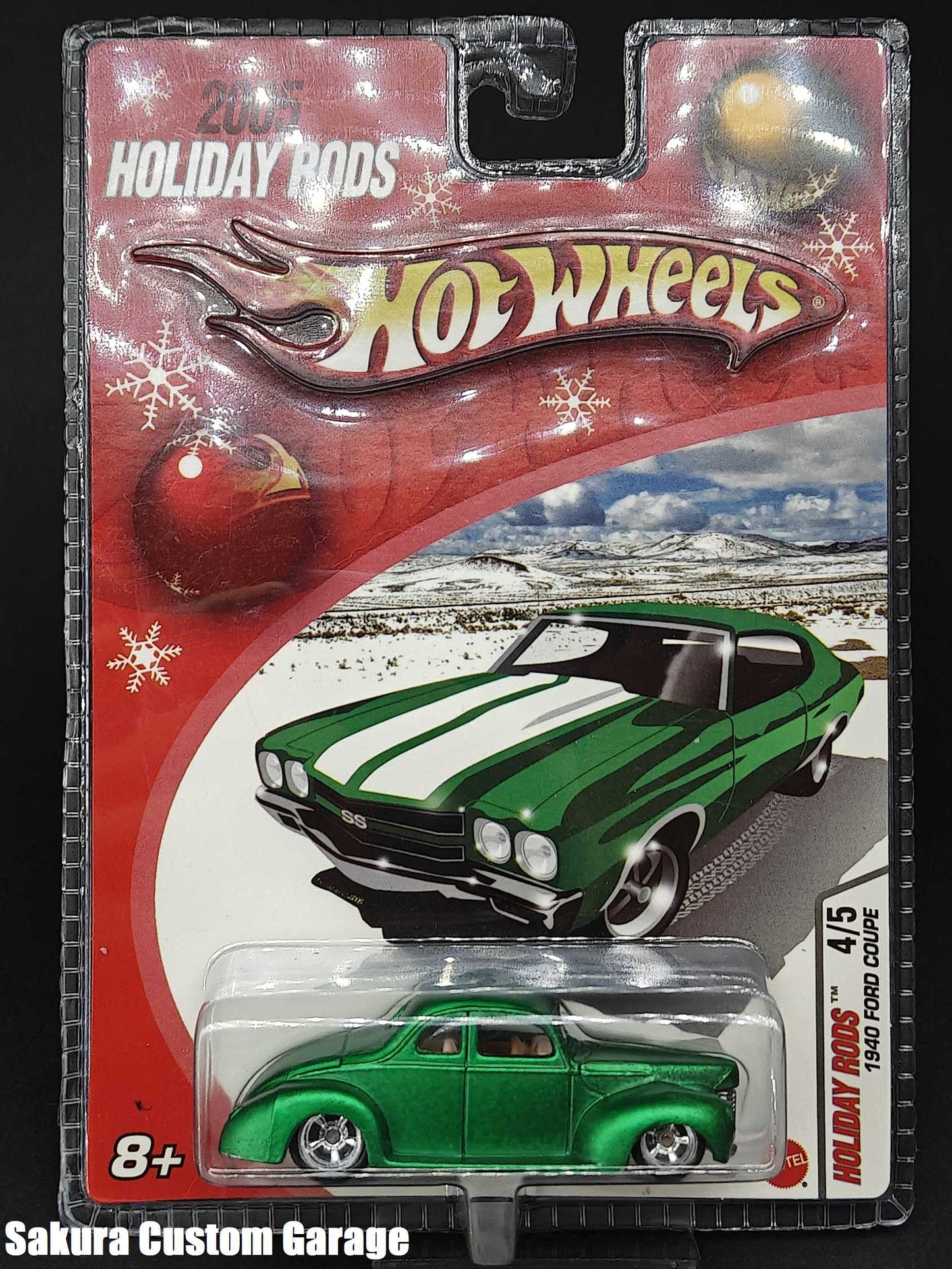 Hot Wheels - 1940 Ford Coupe (2005) 4/5 Holiday Rods (US Event Premium Exclusive Model)