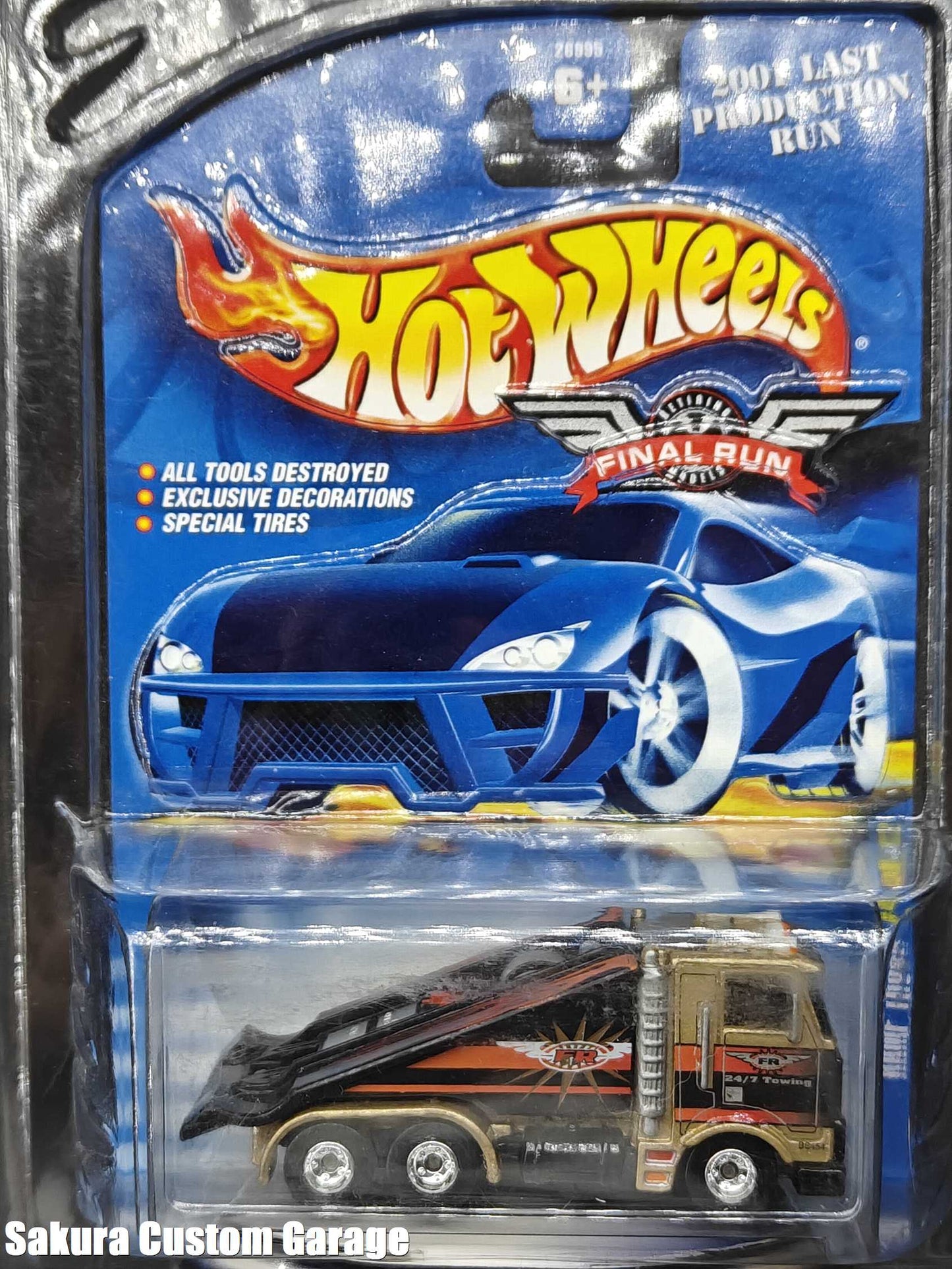 Hot Wheels - Ramp Truck (2001) 4/12 Final Run Exclusive Model With Protector