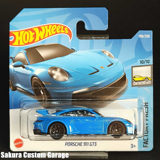 Hot Wheels - Porsche 911 GT3  (2022) 10/10 Factory Fresh  199/250