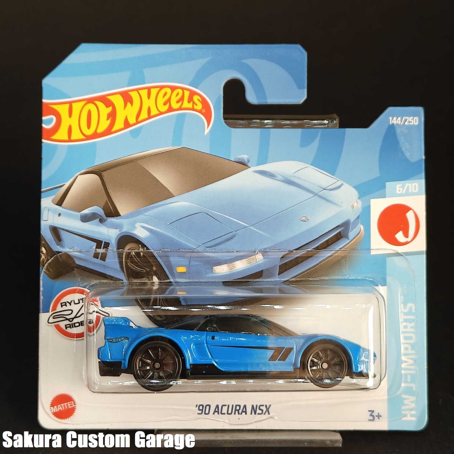 Hot Wheels - '90 Acura NSX (2022) 6/10  HW J-Imports  144/250