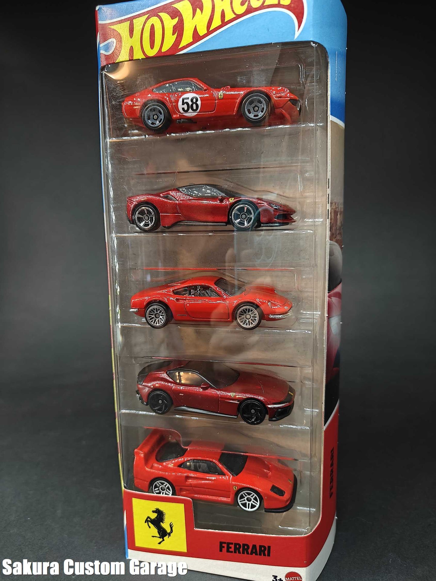 Hot Wheels - Ferrari Themed 5-Pack (2026)
