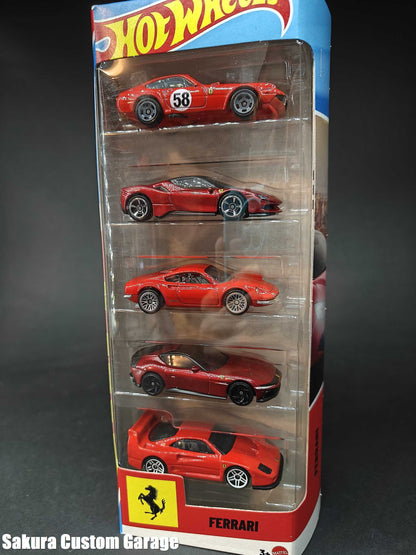 Hot Wheels - Ferrari Themed 5-Pack (2026)