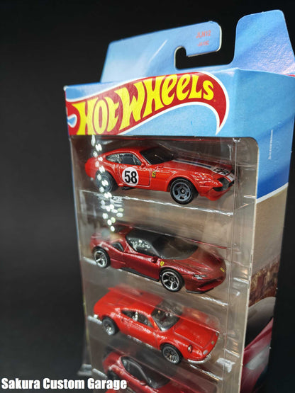 Hot Wheels - Ferrari Themed 5-Pack (2026)