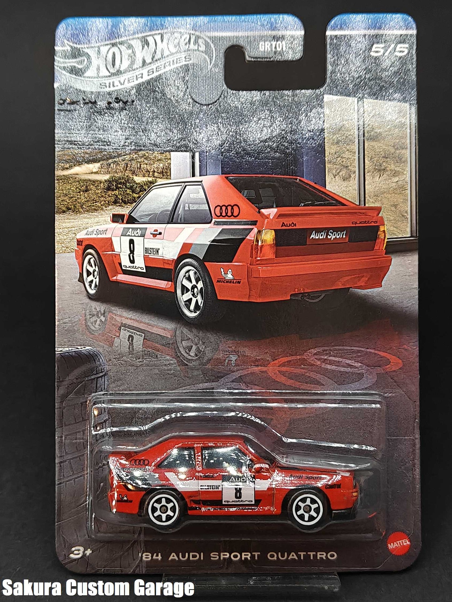 Hot Wheels - '84 Audi Sport Quattro (2026) Audi 5/5 (Full metal model )