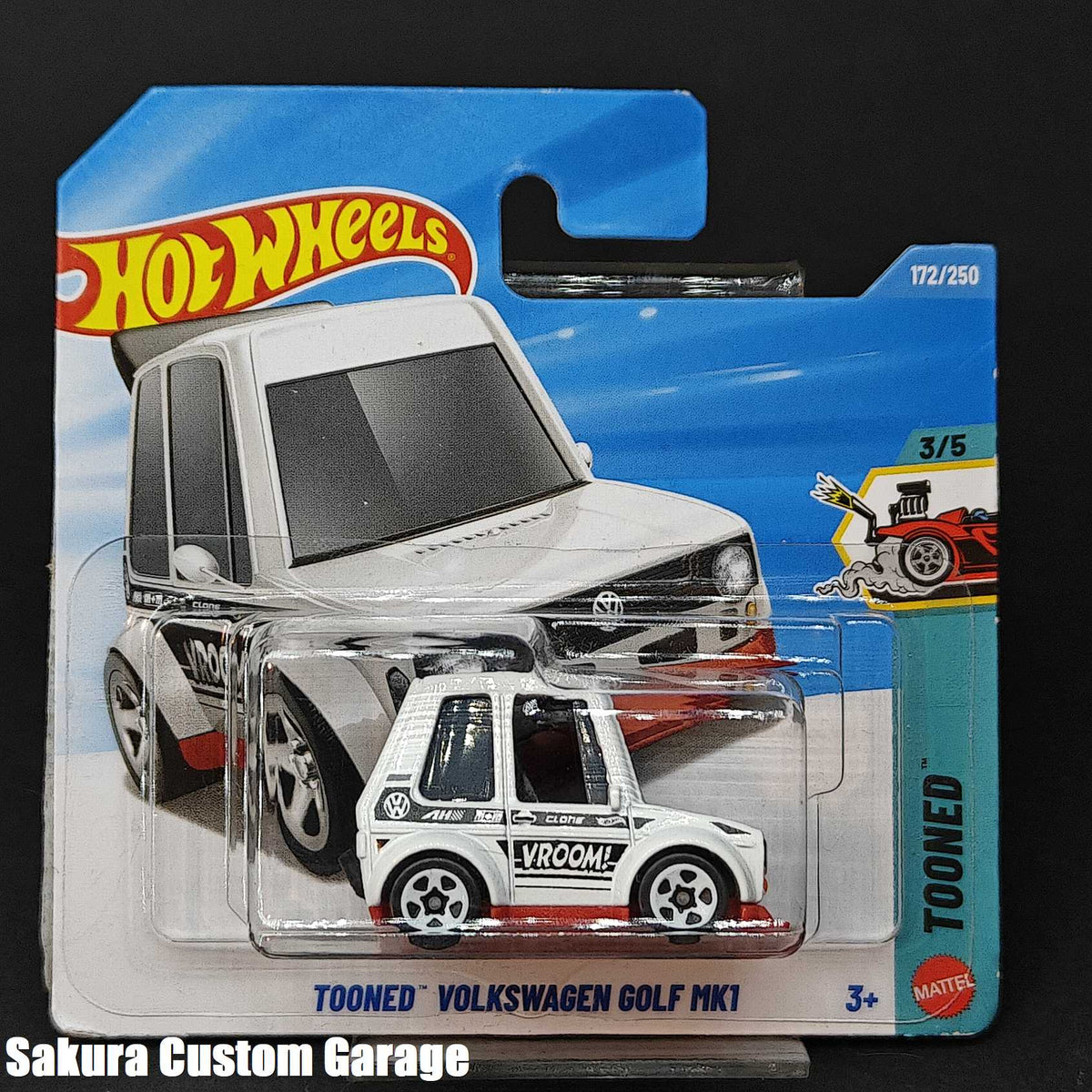 Hot Wheels - Tooned Volkswagen Golf Mk1 (2026) 3/5 Tooned 172/250