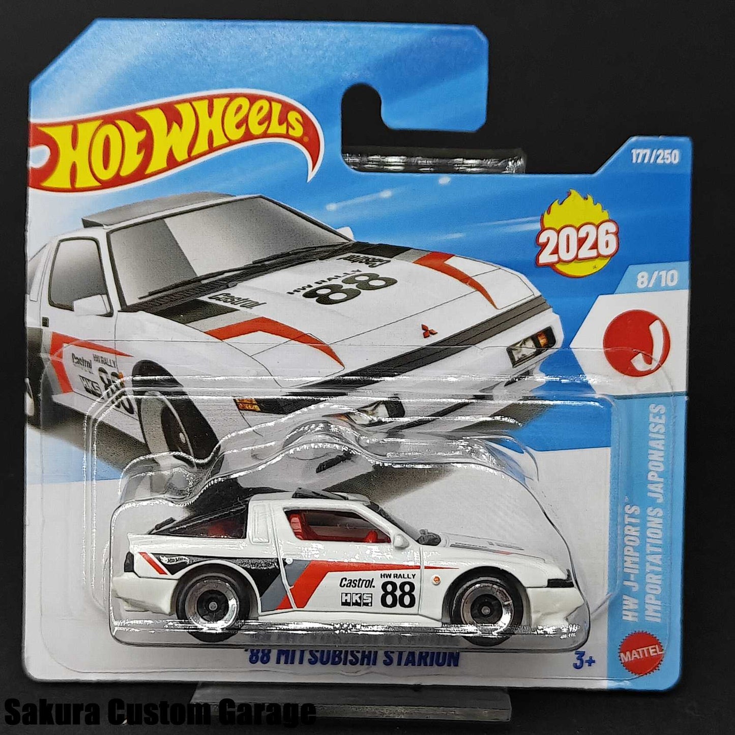 Hot Wheels - '88 Mitsubishi Starion (2026) 8/10 HW J-Imports 177/250