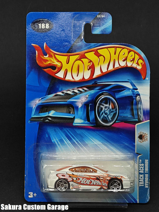 Hot Wheels - Hyundai Coupe Tiburon (2004)  Track Aces #188