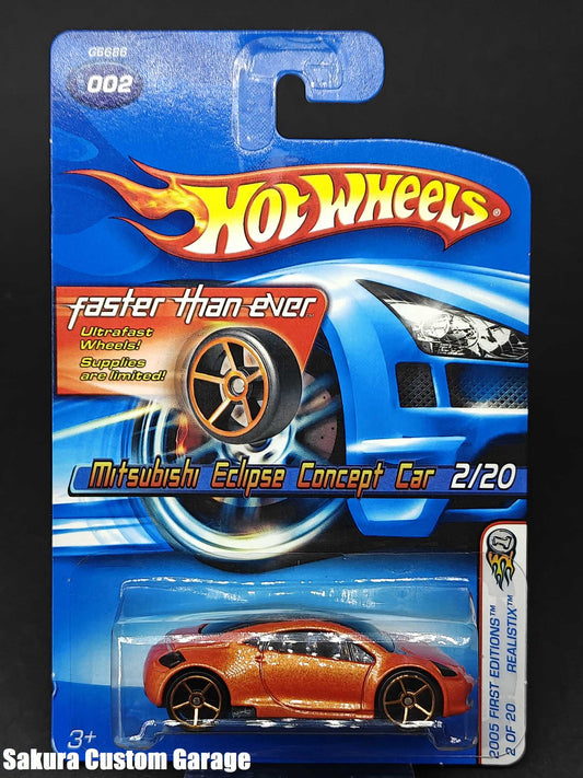 Hot Wheels - Mitsubishi Eclipse Concept Car (2005)  2/20 2005 First Editions: Realistix #002