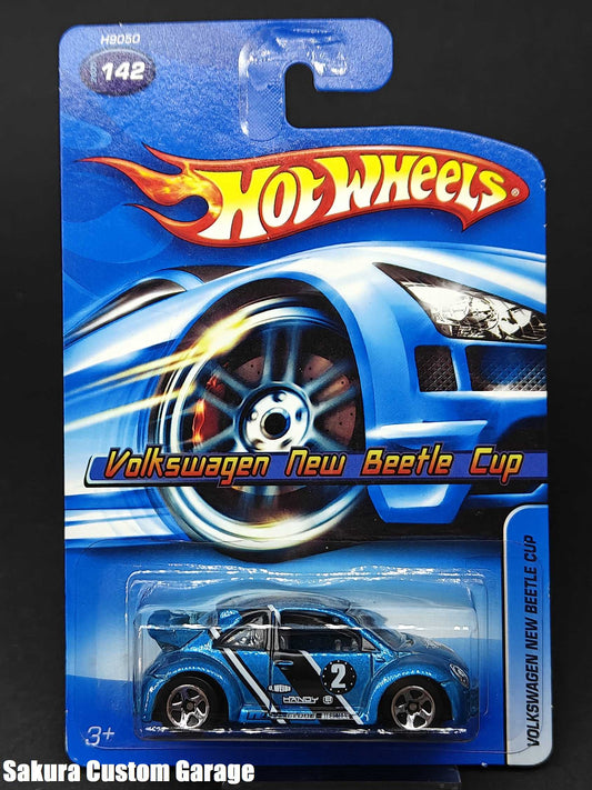 Hot Wheels - Volkswagen New Beetle Cup (,,pop-off body'') - (2005) Mainline Series  #142