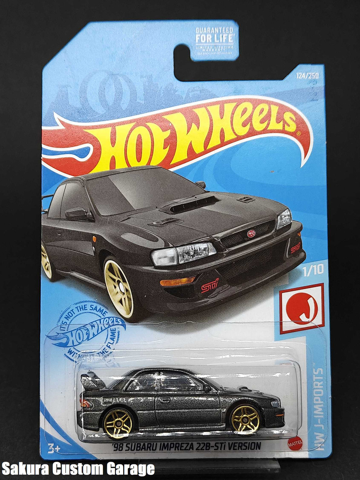 Hot Wheels - '98 Subaru Impreza 22B-STi Version (2021) 1/10  HW J‑Imports 124/250