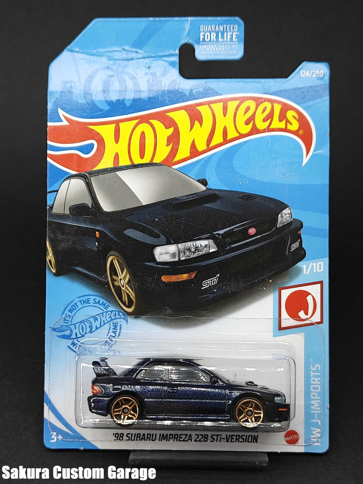 Hot Wheels - '98 Subaru Impreza 22B-STi Version (2021) 1/10  HW J‑Imports 124/250