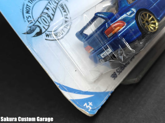 Hot Wheels - '98 Subaru Impreza 22B-STi Version (2020) 1/5 HW Turbo 23/250 (Poškozený plastový blistr))