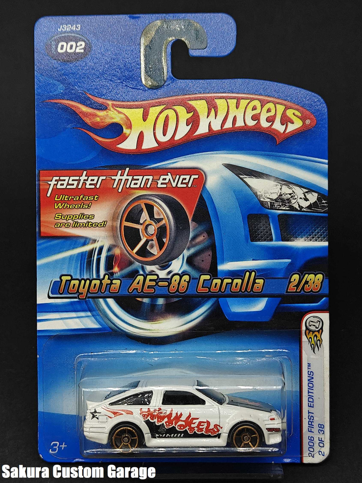 Hot Wheels - Toyota AE-86 Corolla  (2006) 2/38 2006 First Editions #002
