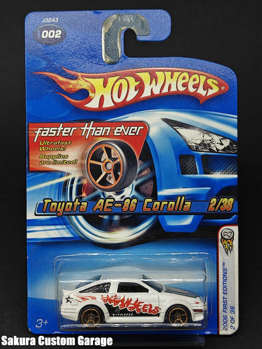 Hot Wheels - Toyota AE-86 Corolla  (2006) 2/38 2006 First Editions #002