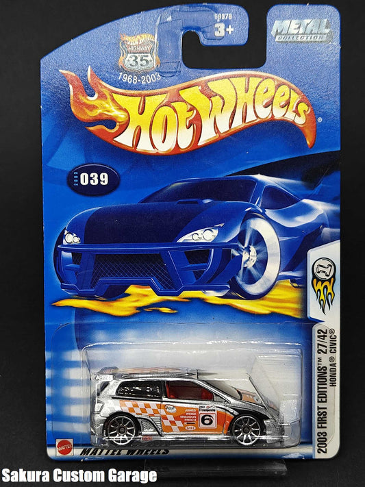 Hot Wheels - Honda Civic Type R - EP3 (2003) 27/42 2003 First Editions #039