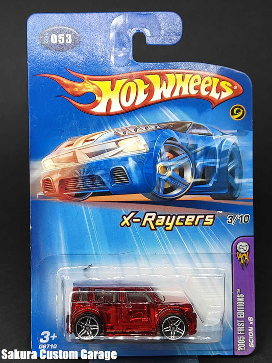 Hot Wheels - Scion xB with ,,pop-off'' base  (2005 First Editions) 63/100 X-Racers #53