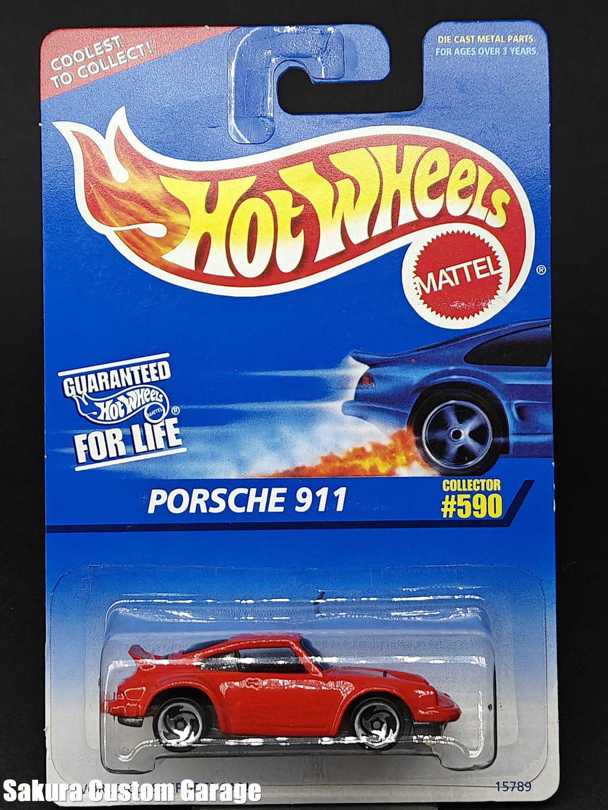 Hot Wheels - Porsche 911 Turbo (1996) Mainline Series #590