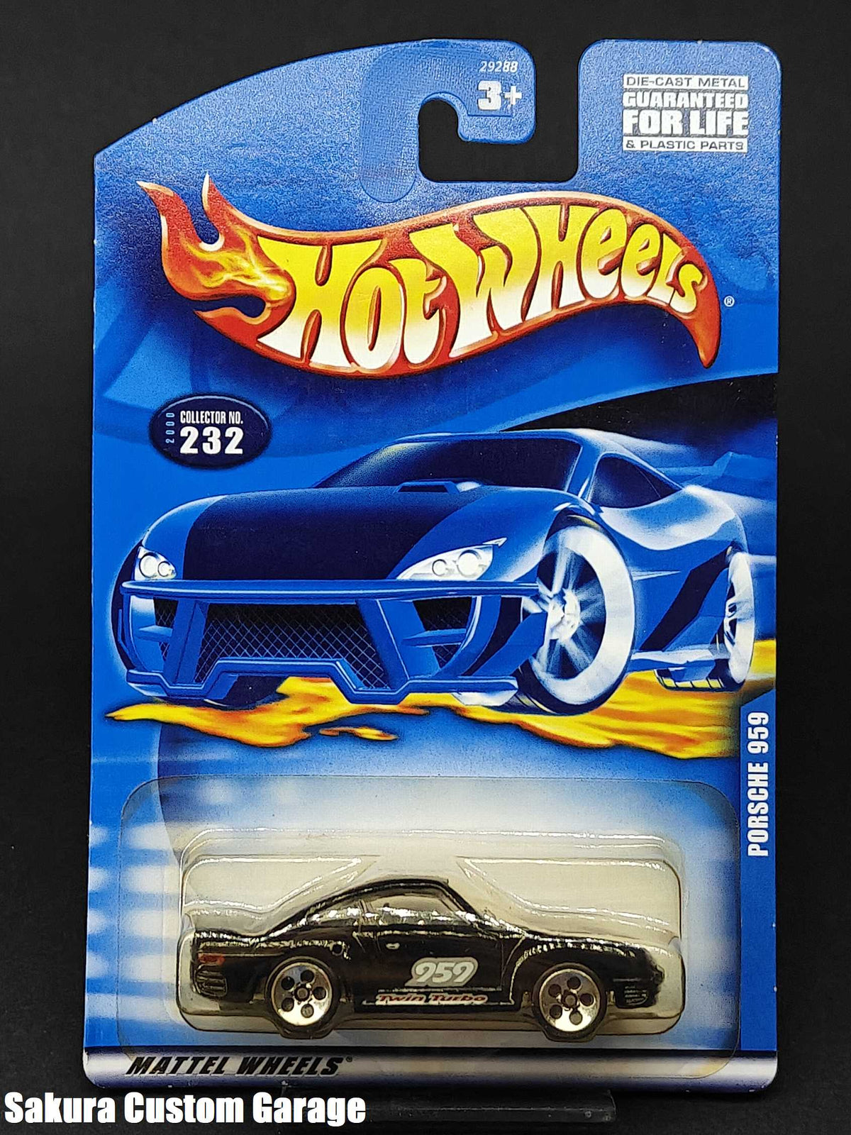 Hot Wheels -  Porsche 959 (2000)  Mainline Series #232