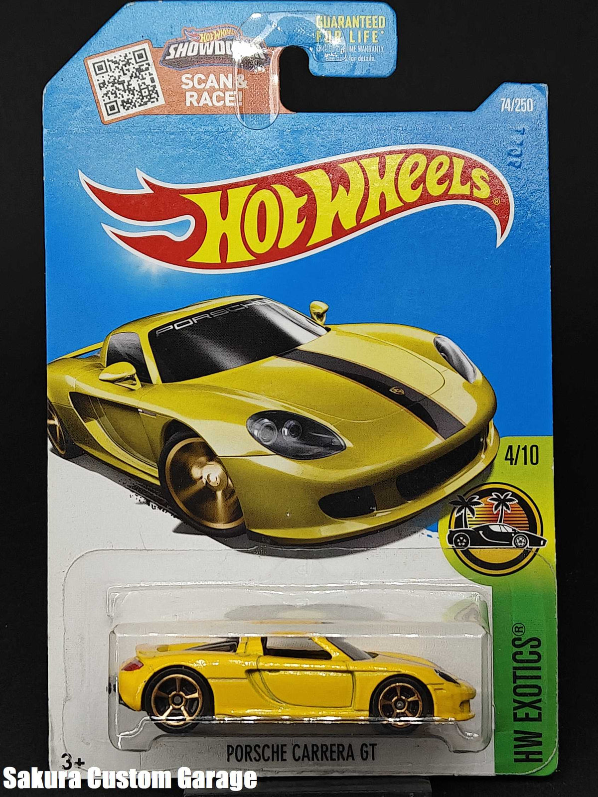 Hot Wheels - Porsche Carrera GT (2016) 4/10 HW Exotics 74/250