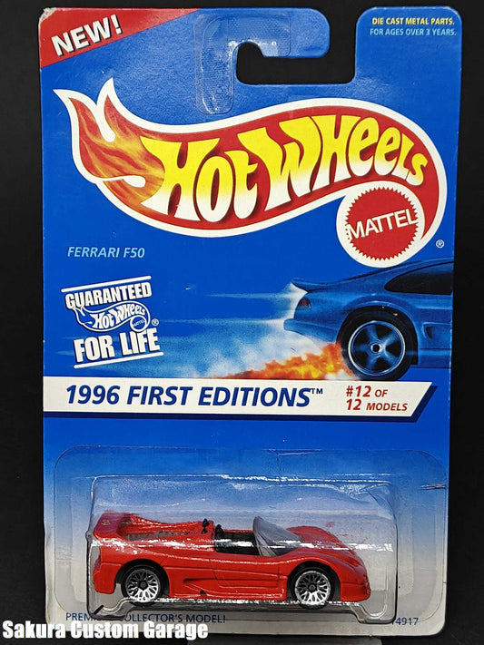 Hot Wheels - Ferrari F50 Spider (1996) - 12/12 First Editions  #377