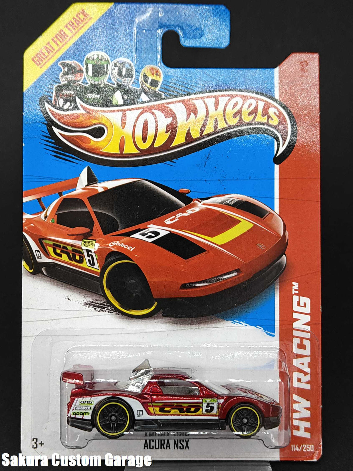 Hot Wheels - Acura NSX (2013) HW Racing: Thrill Racers 114/250