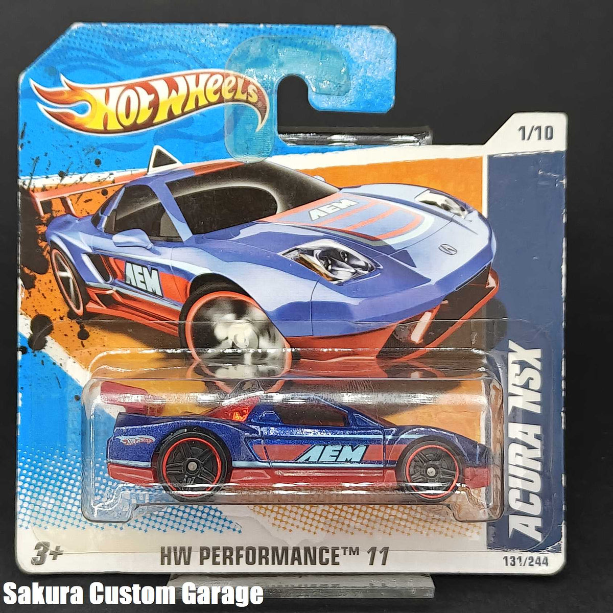 Hot Wheels - Acura NSX AEM (2011) 1/10 HW Performance 131/244