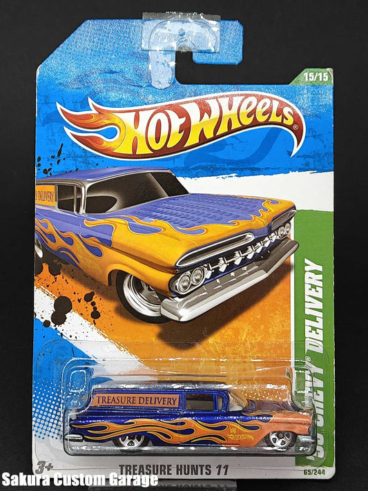 Hot Wheels - '59 Chevy Delivery (2011) 15/15 Treasure Hunts '11  65/244