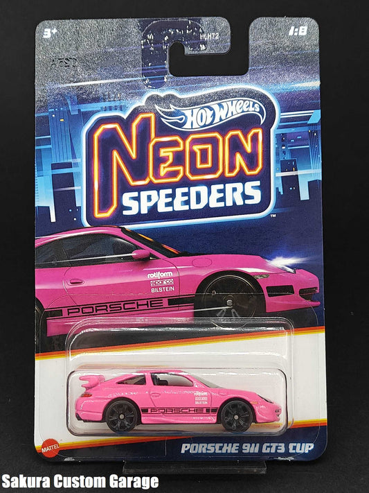 Hot Wheels - Porsche 911 GT3 Cup (2024) Neon Speeders 1/8