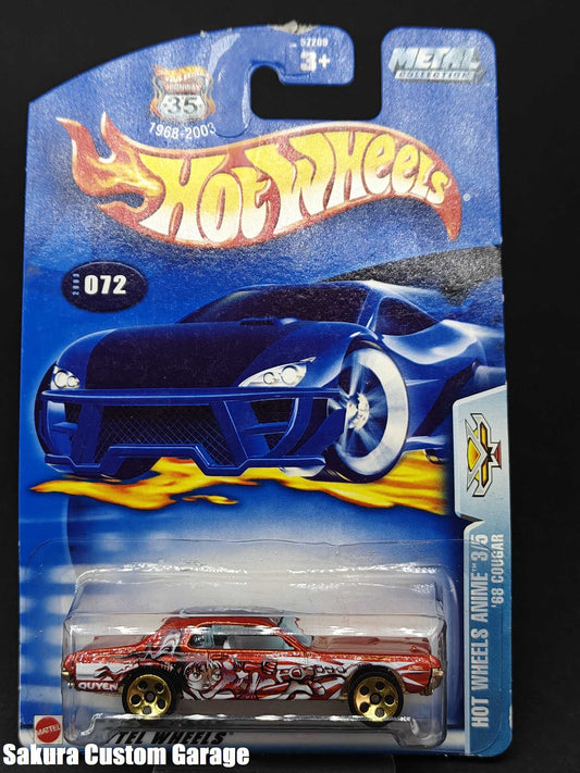 Hot Wheels - '68 Cougar  (2003) 3/5 Hot Wheels Anime #072