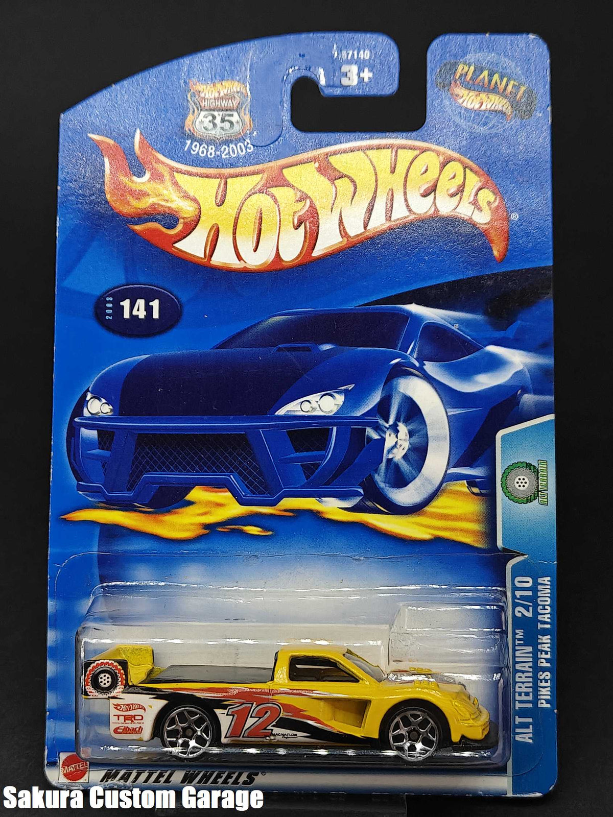 Hot Wheels - Toyota Tacoma Pikes Peak (2003) 2/10 Alt Terrain #141